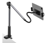 Support Bureau Rotatif avec Bras pour Tablette et Smartphone 4.7' à 12.9' Baseus Gris