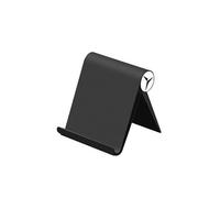Support Bureau Tablette / Téléphone Réglable Multi-positions Design Pliable Noir
