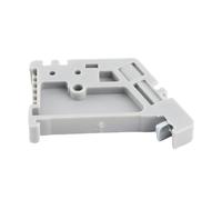 Support butée d'extrémité borniers sur rail Din 50 pièces, fixation bloc fixation borne d'extrémité, clips montage connecteur bornier pour rail guidage 35 mm large (Modèle 13)