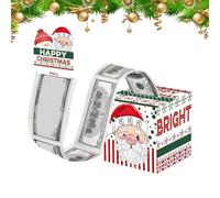 Support cadeau d'argent : boîte de Noël explosive pour espèces, carte de Noël amusante et substitut d'enveloppe | Idéal pour les anniversaires, les surprises du Nouvel An et la décoration de la maison