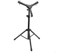 Support Caisse Claire Pliable Trépied Réglable Alliage Aluminium pour Batterie 10-14 Pouces