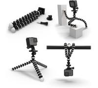 Support Caméra Action Flexile - Universel Pour Gopro Hero12/Dji Osmo/Insta360, Ajustable Pour Sport/Voyage