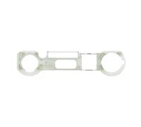 Clappio, support pour caméra frontale, écouteurs-haut-parleur, capteur pour iPhone X, Transparent