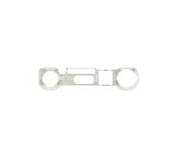 Support caméra avant, haut-parleur interne et capteurs pour iPhone X Transparent