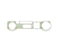 Support caméra avant, haut-parleur interne et capteurs pour iPhone XR Transparent