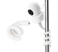 Support Camera Bebe, 1 pcs Support Babyphone, Support Torsadé de Caméra de Sécurité Flexible,avec la caméra pour T P-Link Ta po Pan/TiltC200/C210/C211/C212 (Support Flexible - Blanc)
