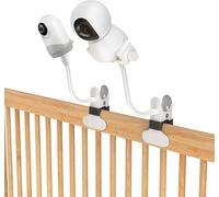 Support Camera Bebe, Support Babyphone Universel pour GHB/Vtech/ieGeek/Philips Majorité Caméra Bébé, Support Flexible avec Connexion à Vis 1/4, Support de Serrage Sécurité