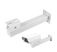 Support Caméra Extérieur d'angle Surveillance Montage Extensible Caméra Sécurité CCTV, 30 cm Montage Mural Poteau pour CaméRa de SéCurité, pour Cameras VidéOsurveillance, Panneaux Solaires