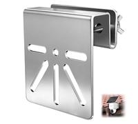 Support Camera Exterieur,Support de gouttière en Acier Inoxydable pour Eufy Security SoloCam S340,Installation sans perçage, Compatible avec caméras IP PTZ