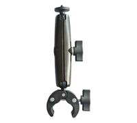 Support Caméra Motocyclette Double Tête Antidérapante À Intensif 360 Degrés