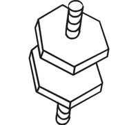 Support caoutchouc, échappement BOSAL 255-015
