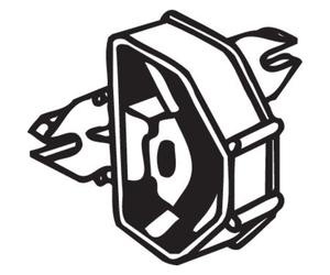 Support caoutchouc, échappement BOSAL 255-141