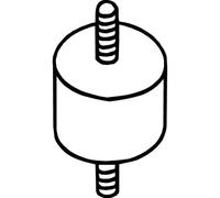Support caoutchouc, échappement BOSAL 255-517