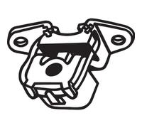 Support caoutchouc, échappement BOSAL 255-548