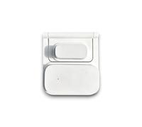 Support capteur ouverture compatible avec Xiaomi Aqara pour porte de garage (Blanc)