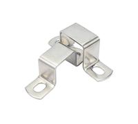 Support carré/à Angle droit en acier inoxydable 304, collier de serrage en forme de U 10 * 10 15 * 15 20 * 10 100 * 100(2pcs 40X40)