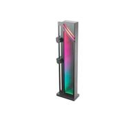 Mars Gaming MCA-GCB, Support de Carte Graphique, ARGB Infinity Mirror Illumination, ARGB Sync GPU Holder, Base Magnétique Antidérapante, Compatibilité Universelle, Noir
