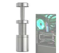 Support Carte Graphique - Support Pivotant Réglable, Aluminium Renforcé Durable Antidérapant | Accessoire Ordinateur Bureau pour Maison École Bureau Internet Café Station Travail