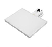 Support Carte Son avec Porte Téléphone pour Pied de - Plateau Rangement Accessoires pour podcast Streaming 8,85x6,5 Pouces(White)