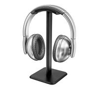 Support Casque Bureau Porte Casque Gamer Repose Casque Support De Casque Gaming Pour Toutes Les Tailles De Casque Écouteurs De Bureau Universel Adapté Pour Table Vitrine | Noir