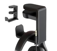 Support Casque Bureau Travail Base Pivotante À 360 Degrés Avec Rangement De