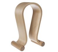 Maclean MC-815O Oak Support de Casque Universel Support de Casque en Bois (chêne)