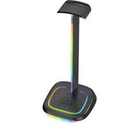 Support casque gamer - K-STAND-NEON RGB - HUB USB/USB-C - Filaire - Éclairage RGB - Noir