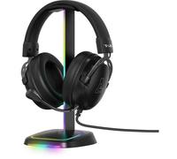 Support casque gamer - The G-Lab - K-STAND-NEON RGB - HUB USB/USB-C - Filaire - Éclairage RGB - Noir