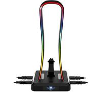 Support Casque Gaming - SPIRIT OF GAMER - SENTINEL - 11 Effets Lumineux - Hub USB - Compatible PC/PS4/Xbox