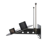 Support Casque Gray Steel X7 Or