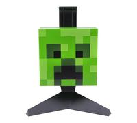Support Casque Minecraft Creeper - Marchandise Officielle, Éclaire avec 2 Modes de Lumière, Support Casque USB, Décor Gaming, 23.7cm (9.3")