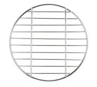 Support Casserole Rond 33cm pour Foyer Camping(28cm) | Acier épaissi pour robuste, résiste à haute température, 30cm, ne se déforme pas, usage intensif