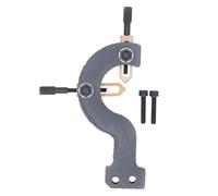 Support central de tour SustVita avec construction en métal robuste pour un support étendu de pièce à travailler, convient aux sélections 210 x 750/220 x 750, stabilisateur de