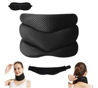 Support Cervical - Plus de Ronflements, Support Cervical pour le Ronflement, Minerve Cervicale RéGlable en Mousse Souple, Soulage les Douleurs Cervicales et la Pression Sur la Colonne VertéBrale (1)