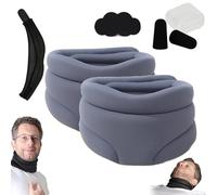 Support cervical Vitavix for le ronflement, orthèse cervicale ergonomique en mousse souple for les douleurs cervicales et le soutien, collier cervical universel réglable, oreiller anti-ronflement soul