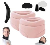 Support cervical Vitavix for le ronflement, orthèse cervicale ergonomique en mousse souple for les douleurs cervicales et le soutien, collier cervical universel réglable, oreiller anti-ronflement soul