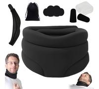 Support cervical Vitavix for le ronflement, orthèse cervicale ergonomique en mousse souple for les douleurs cervicales et le soutien, collier cervical universel réglable, oreiller anti-ronflement soul