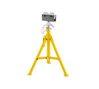 VEVOR Support Chandelle à Tuyaux Avec Tête Roller Capacité 2000kg Hauteur Réglable