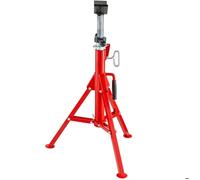 Support Chandelle À Tuyaux-Duoku-Avec Tête En V-Hauteur Réglable De 28 À 52 Pouces-Support De Cric Portable Pliable