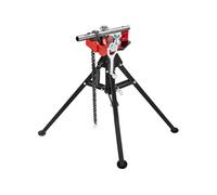 Support Chandelle à Tuyaux Etau à Chaîne sur Trépied Tuyaux Hauteur 91,7-108,5cm