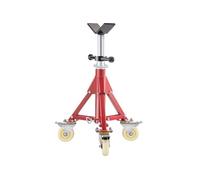 Support Chandelle à Tuyaux Servante de Tubes Tête en V 50,5 à 93,5cm Capacité 400kg