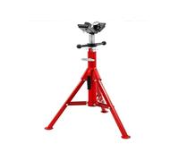Support Chandelle à Tuyaux Support de douille Avec Tête en V de 71 à 131cm Rouge