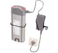 Support chargeur mural STECO, adapté aux batteries et chargeurs Gazelle de 33 x 60 x 132 mm ou 33 x 60 x 140 mm noir