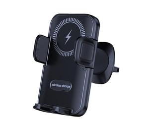 Support Chargeur Voiture - Support Téléphone Voiture - Support Automatique Charge Rapide 15W Conduite Quotidienne Voyage Passager Travail