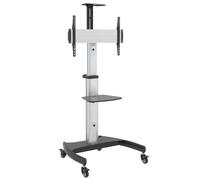 Support chariot LCD LED OLED QLED hauteur réglable max 70" charge maxi 50 kg max VESA 600x400