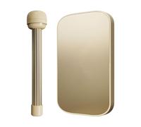 Support chauffant pour oiseaux - 9,5 x 15,9 cm, chaleurs nocturnes, perchoir chauffant intérieur, chauffage anti-morsure | Chaleur sûre pour conures, canaris, gris africain, volière de balcon, lapins