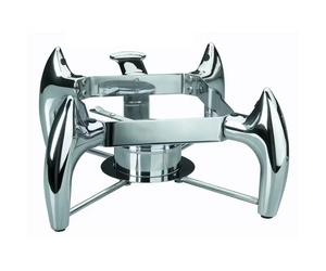 Support chauffe-plat 1/2 Lacor Argenté TU