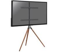 Support chevalet design scandinave pour TV 45''- 65'' noir/noyer Noir G