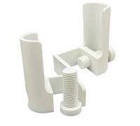 Support chevalet pour toiles - Porte-rouleau pour toiles de peinture, outil d'exposition avec pince de table et angle réglable pour atelier, maison, studio, galerie, adultes