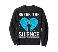 Support Child Abuse Awareness Gifts Child Abuse Prevention Sweatshirt